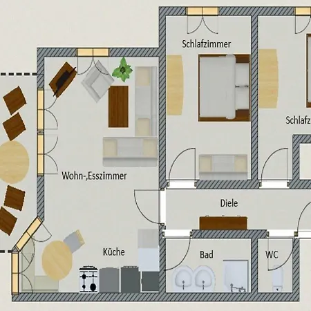 Haussmann דירה שוונגאו